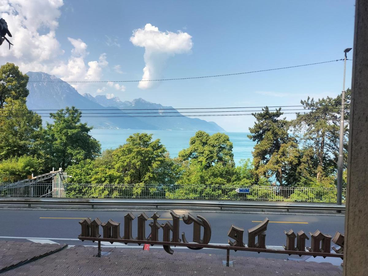 Castle View Aparthotel Veytaux ภายนอก รูปภาพ